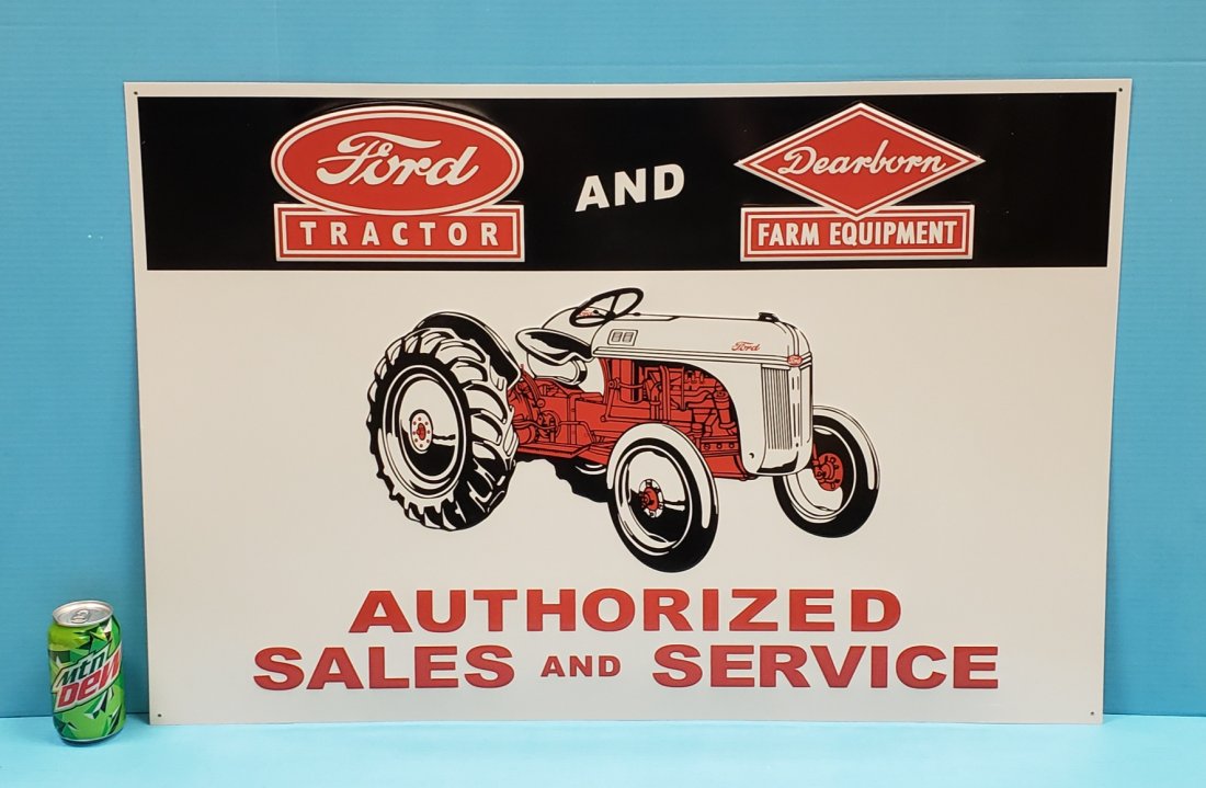 Ford Tractor Authorized Sales and Service Sign (1 of 2)