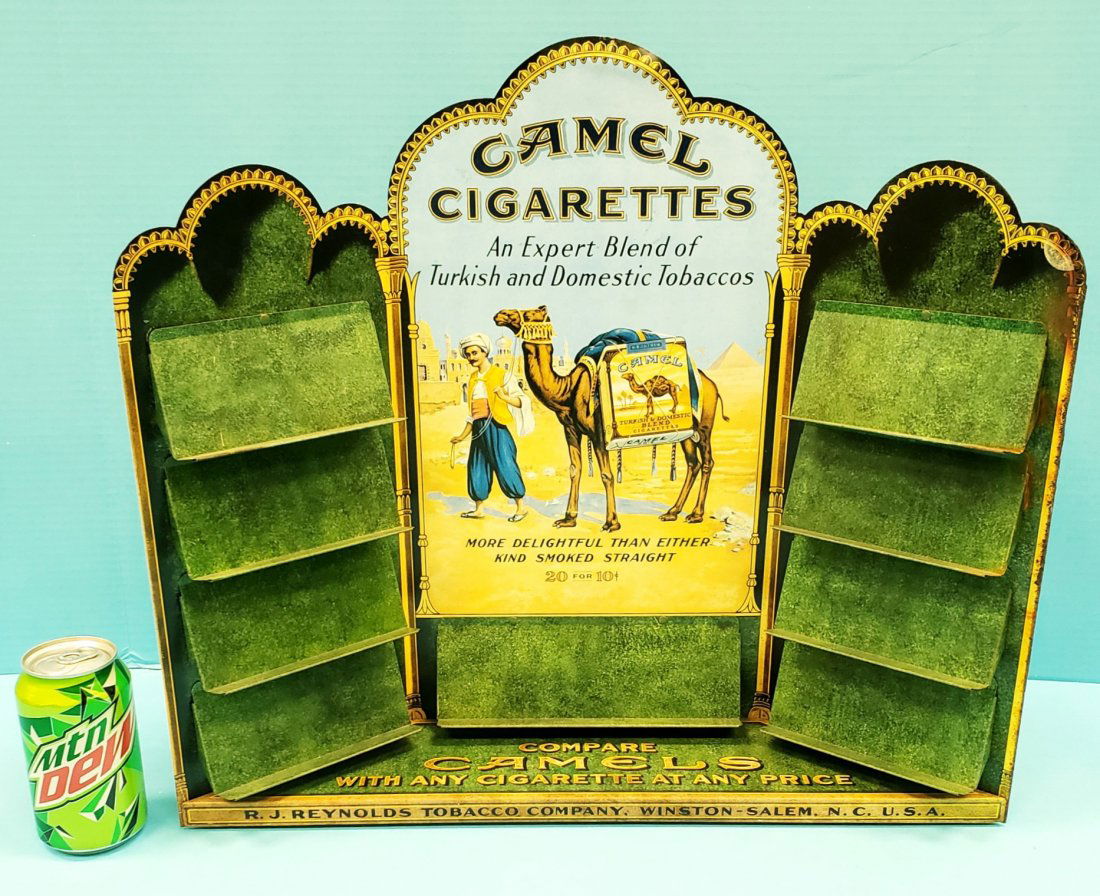 Camel Cigarettes Tin Store Counter Display (1 of 3)