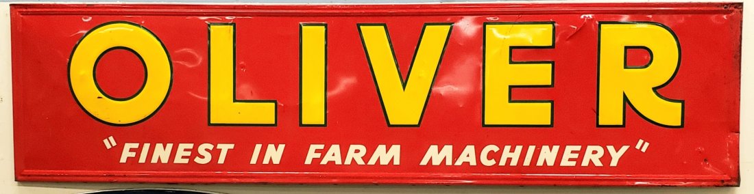 8ft Oliver Finest In Farm Machinery Sign (1 of 4)