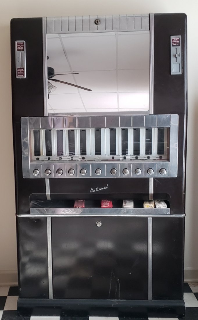National Cigarette Coin Operated Vending Machine (1 of 1)