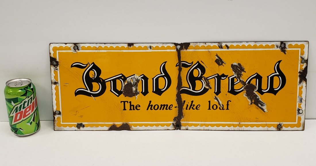 Bond Bread Porcelain Sign (1 of 2)