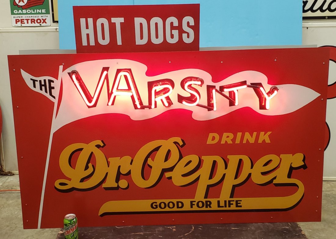 The Varsity Neon Sign Replica from 1930's (1 of 3)