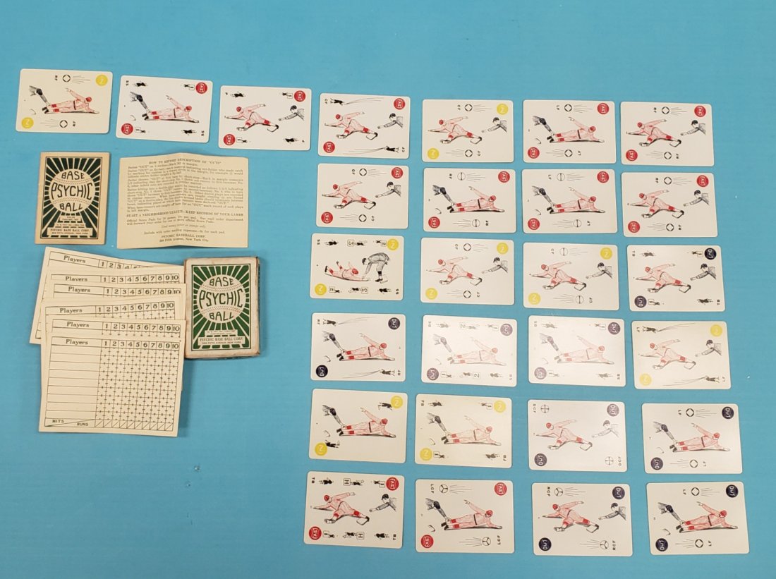 1920's Psychic Baseball Card Game (1 of 4)