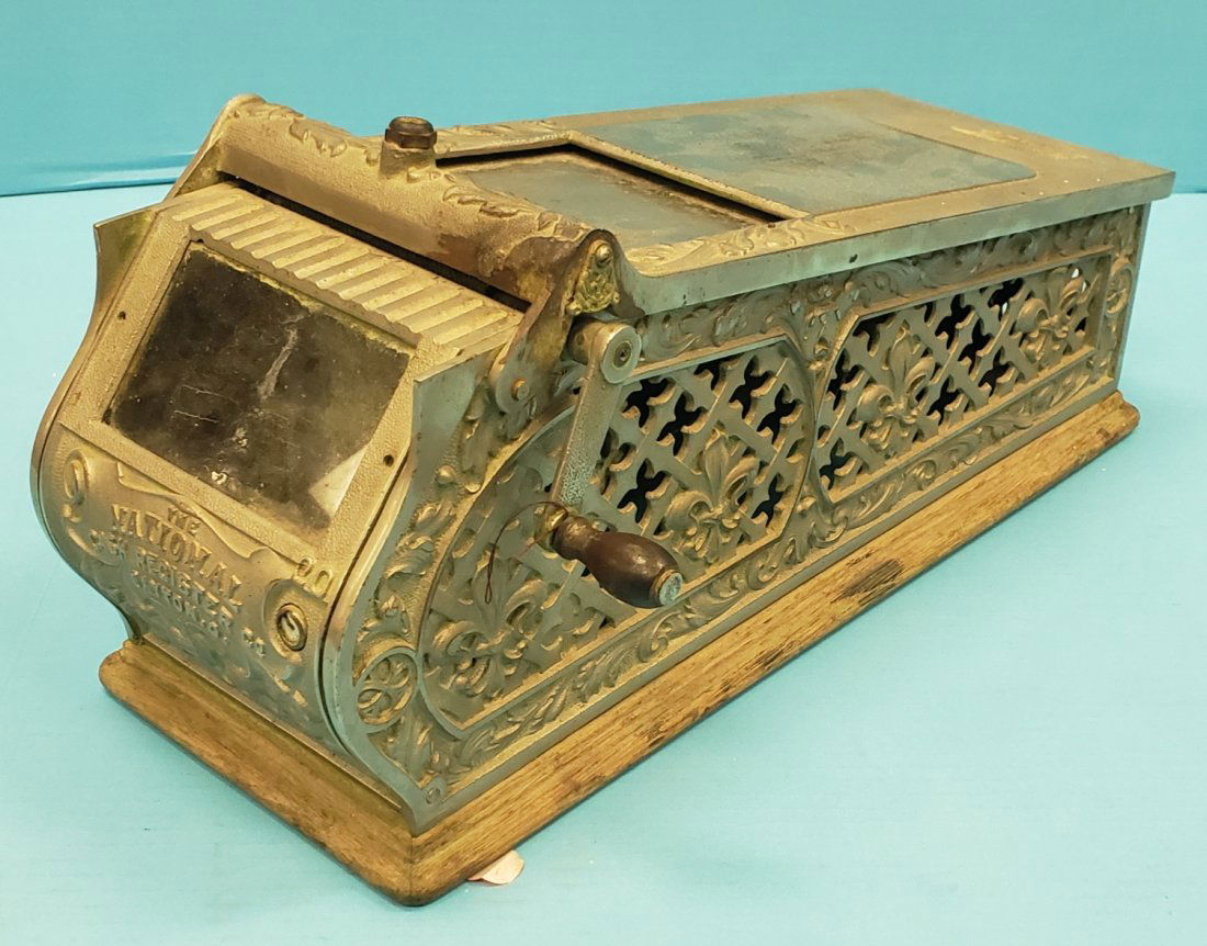 National Cash Register Receipt Register Dispenser