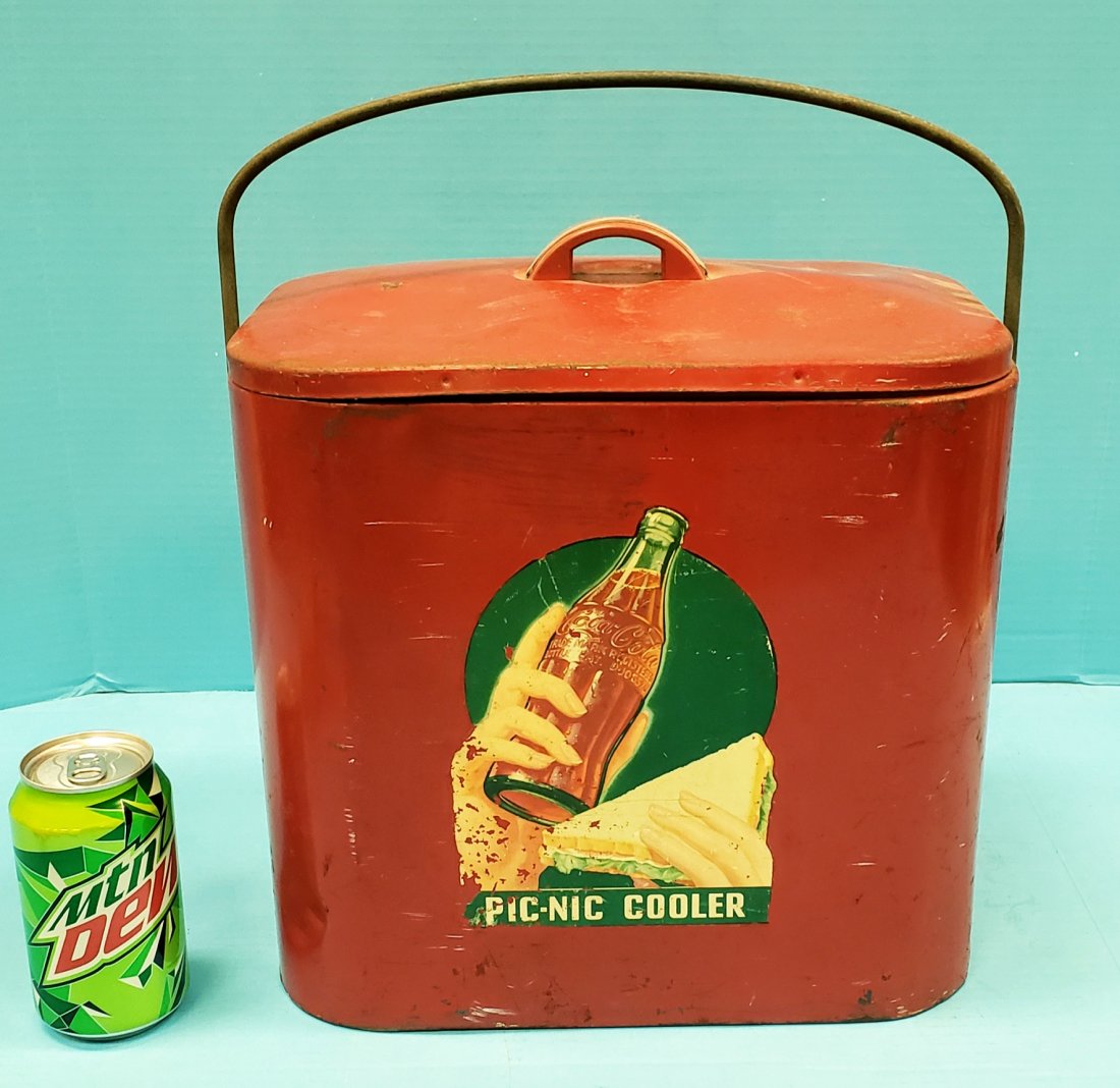 Scarce Coca Cola Superior Jr. Picnic Cooler (1 of 6)