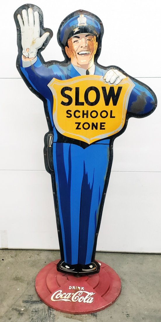 Coca Cola Policeman on Coca Cola  base (1 of 8)