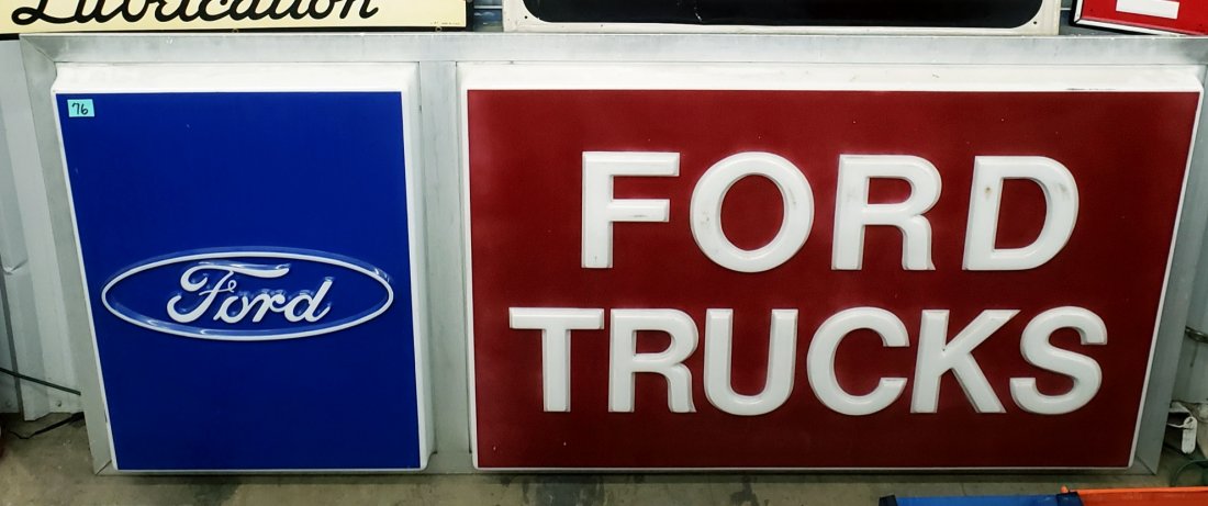 Large Ford Truck Dealership light up sign (1 of 2)