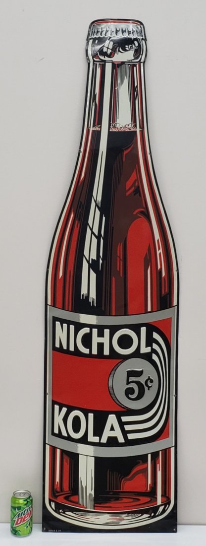 Large Nichol Kola  Die Cut Bottle Sign (1 of 5)