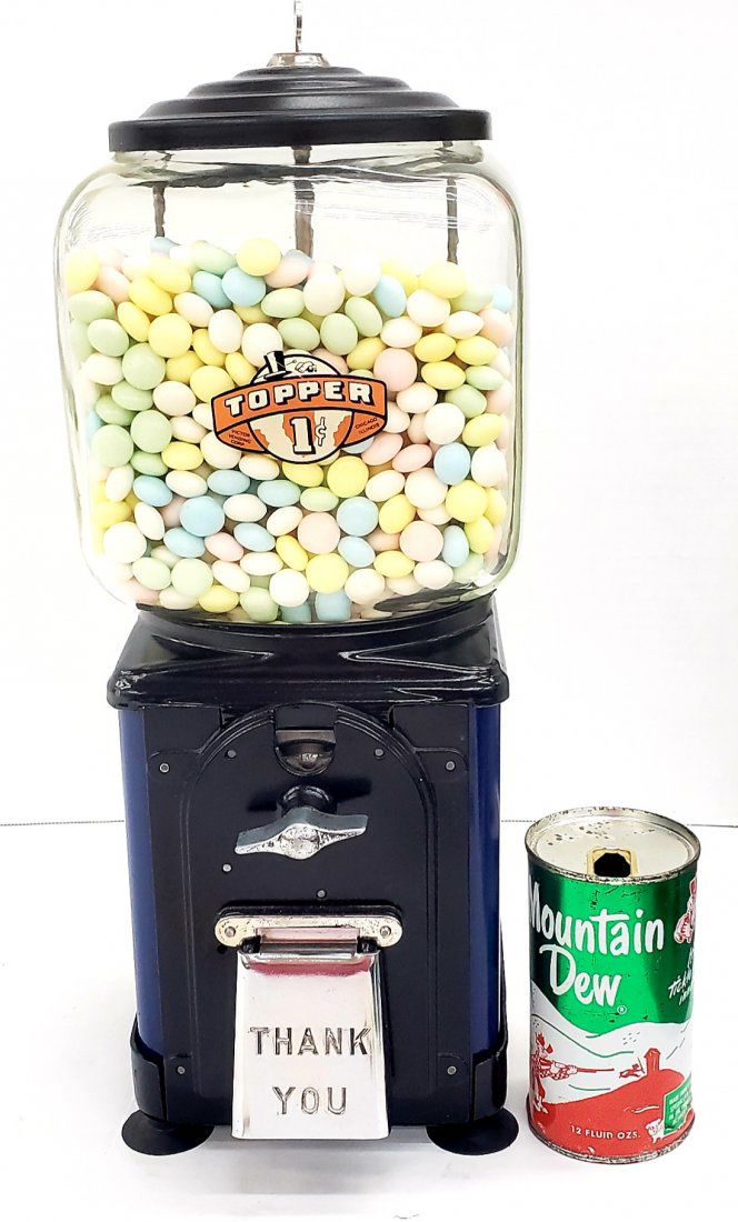 Victor 1 Cent Gumball/Peanut/Candy Vending Machine (1 of 6)