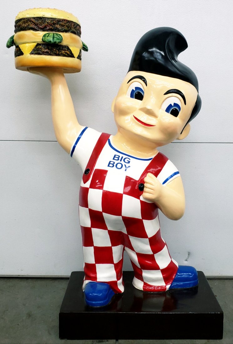 44" Bob's Big Boy Statue (1 of 2)