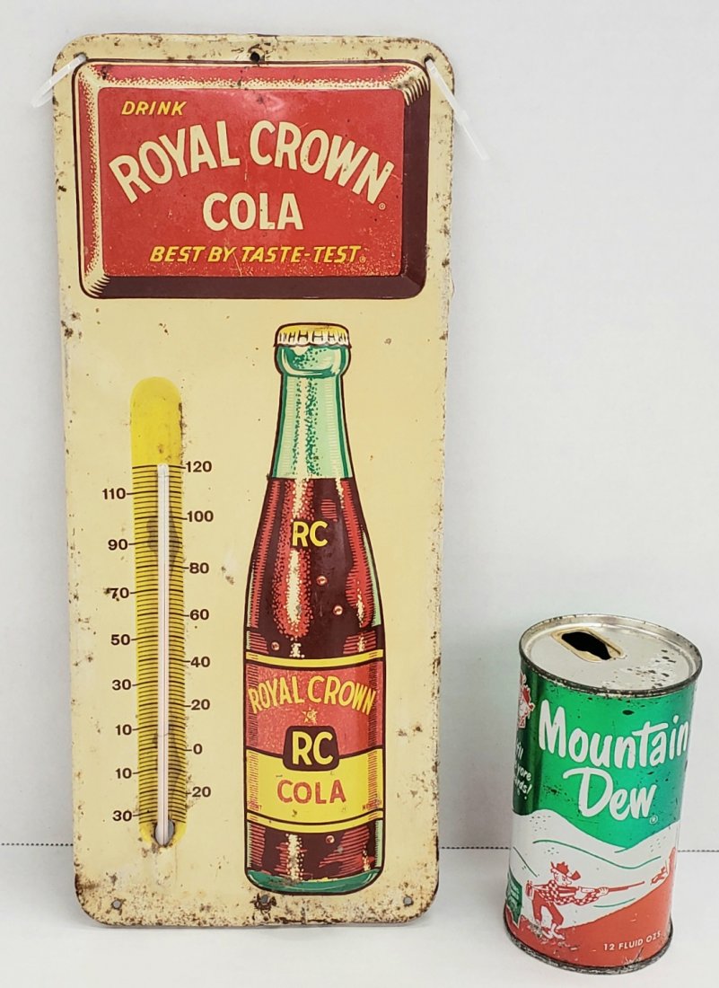 Drink Royal Crown Cola 3d Bottle Thermometer