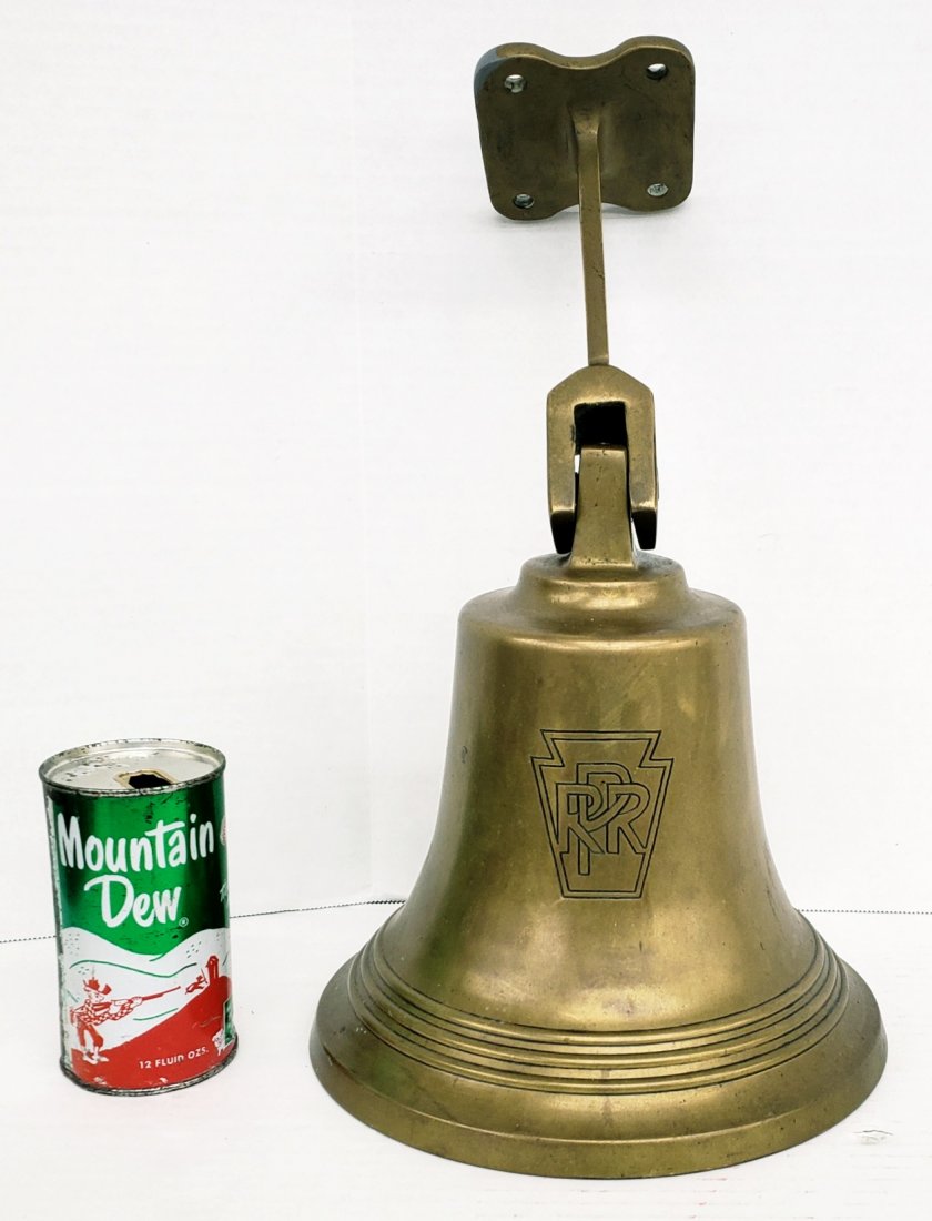 Pennsylvania Railroad Brass Bell (1 of 3)