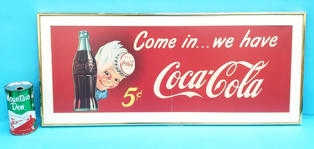 Come in... we have Coca Cola Sprite Boy Sign (1 of 3)