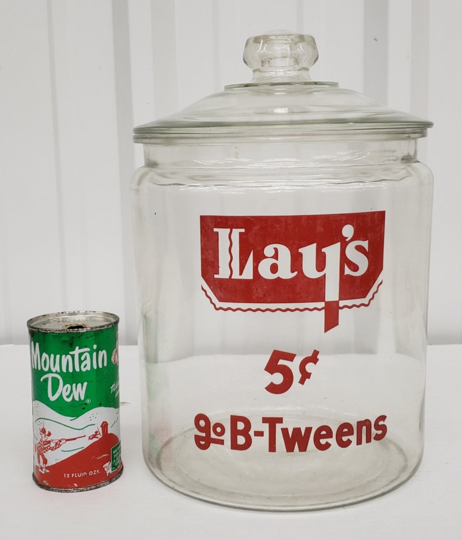 Lay's 5 Cent Go B-Tweens Country Store Jar (1 of 2)