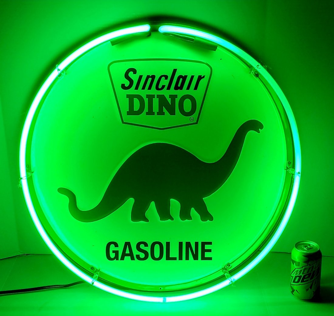 Sinclair Dino Neon Sign (Contemporary) (1 of 2)