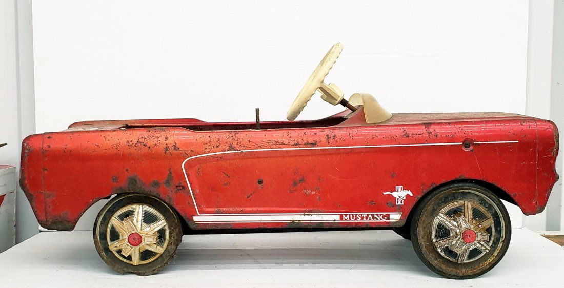 Reproduction mustang pedal clearance car