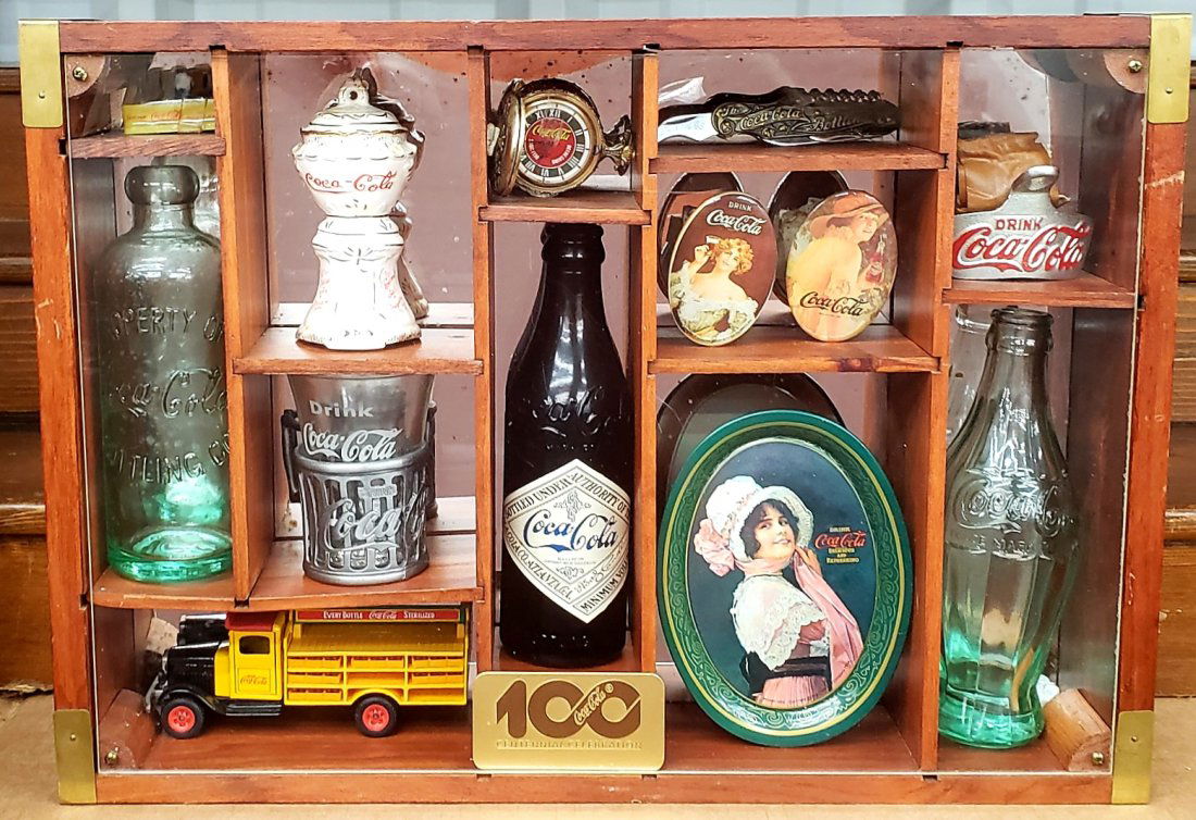 100 Centennial Celebration Coca Cola Display Case (1 of 1)