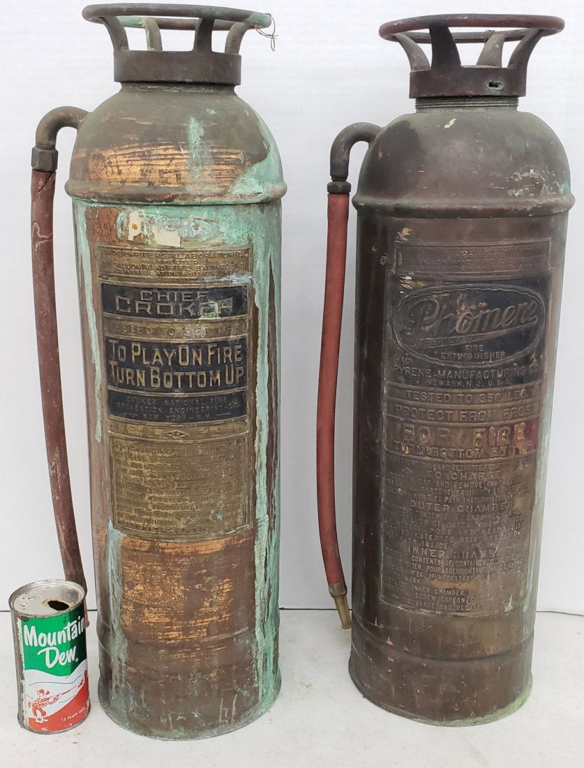 2 Copper Fire Extinguishers (1 of 1)