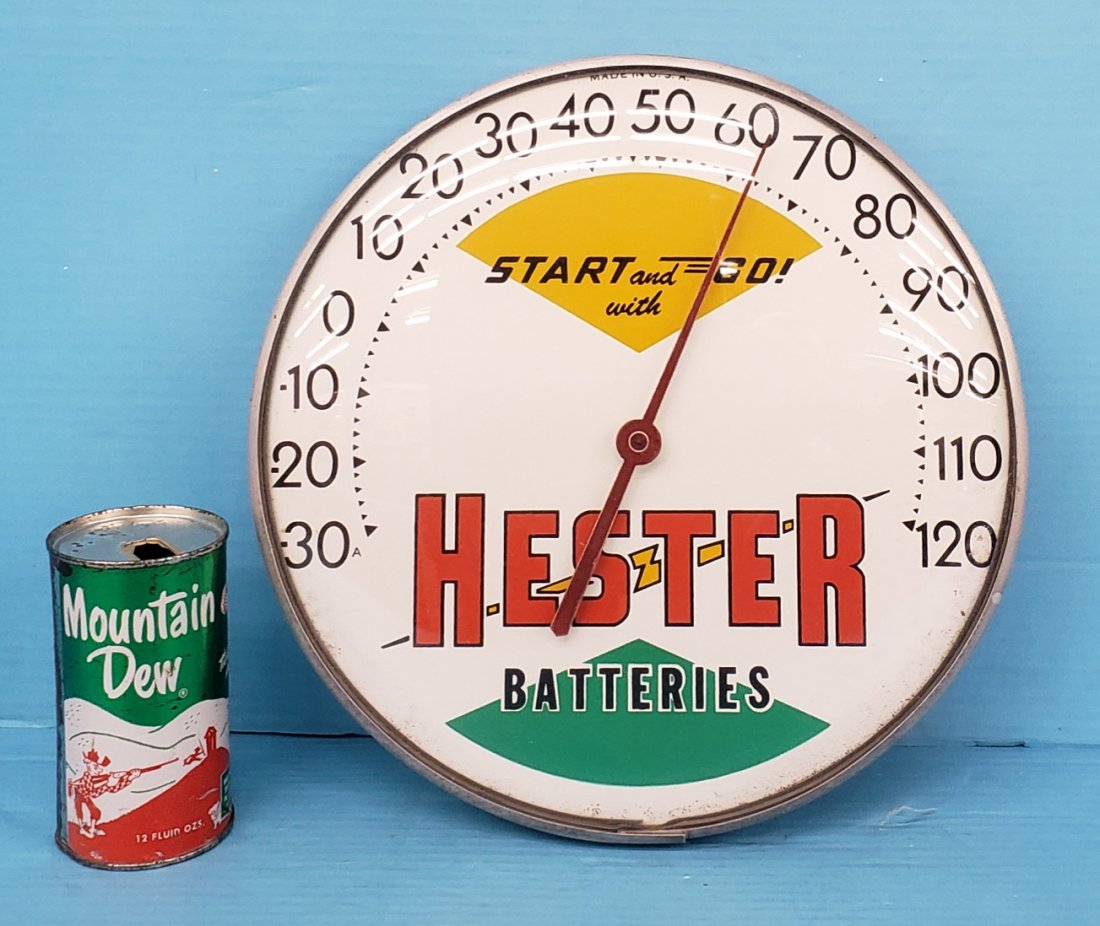 Hester Batteries Round Thermometer (1 of 2)