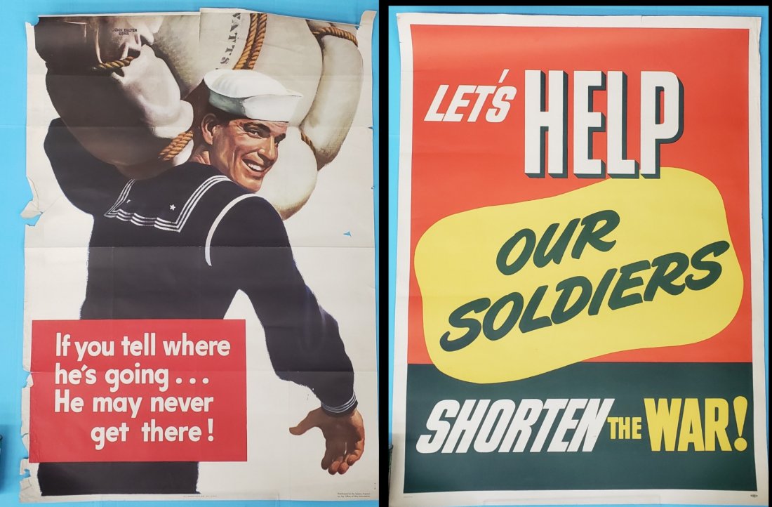 2  WW2 Posters John Falter artist (1 of 10)