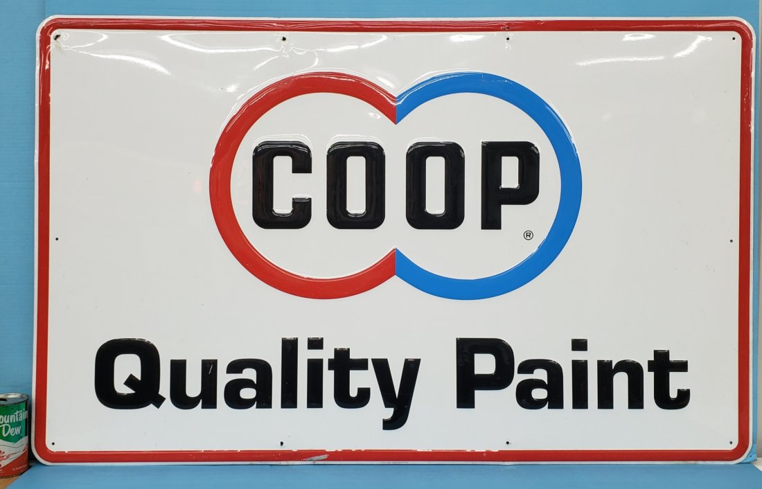 Co-op Quality Paints Sign (1 of 3)