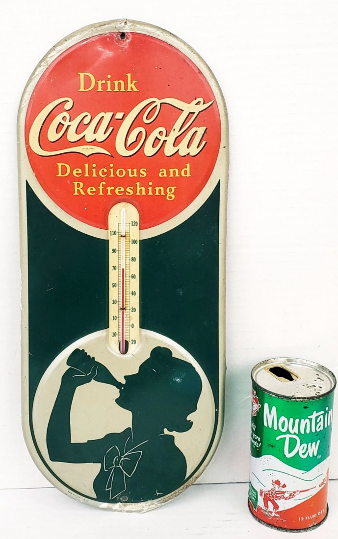 1940 Drink Coca Cola Thermometer (1 of 4)