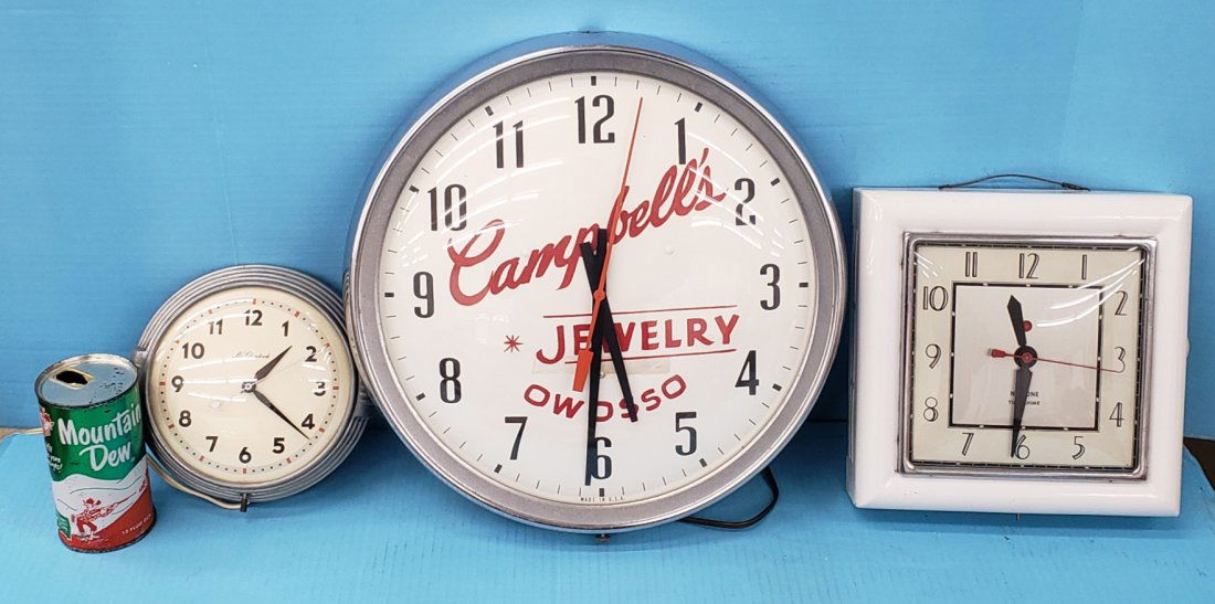 Vintage Clock Lot - Nu Tone, McClintock, & Seth Thomas (1 of 8)