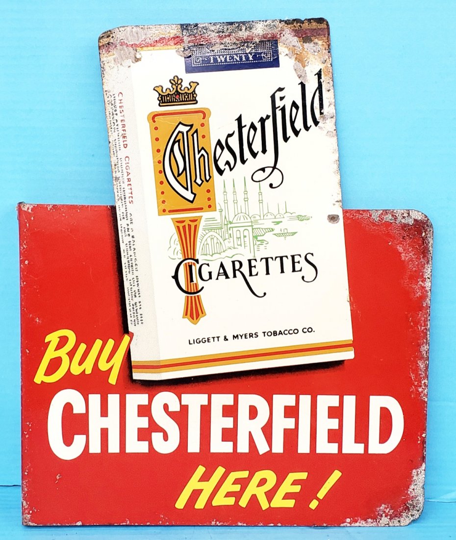 Chesterfield / L&M Cigarettes flange sign (1 of 2)