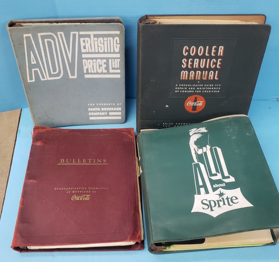 Coca Cola Cooler Service Manual  w/ Sprite & Fanta Book (1 of 11)