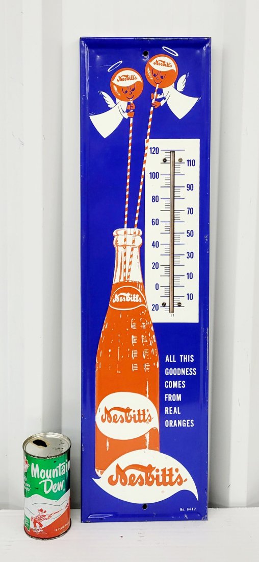 Nesbitts embossed tin thermometer (1 of 3)