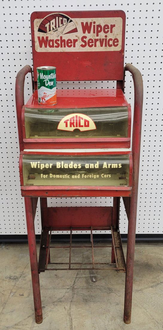 Trico Wiper Washer Service Metal Display Cart (1 of 5)