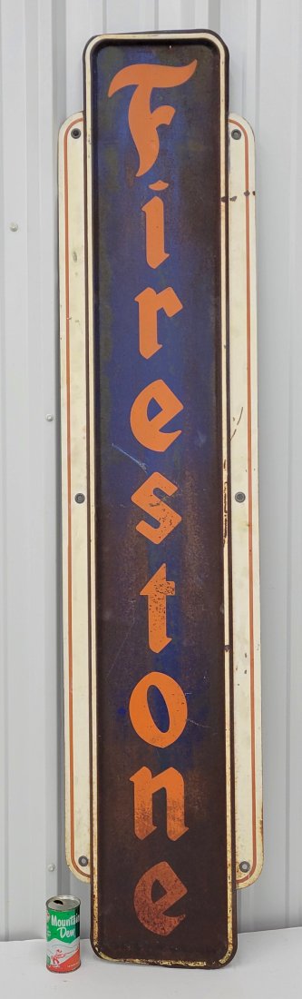 Firestone Metal Vertical Sign (1 of 3)