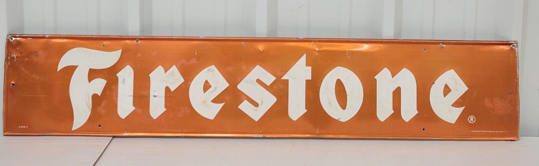 Firestone Aluminum Sign (1 of 3)