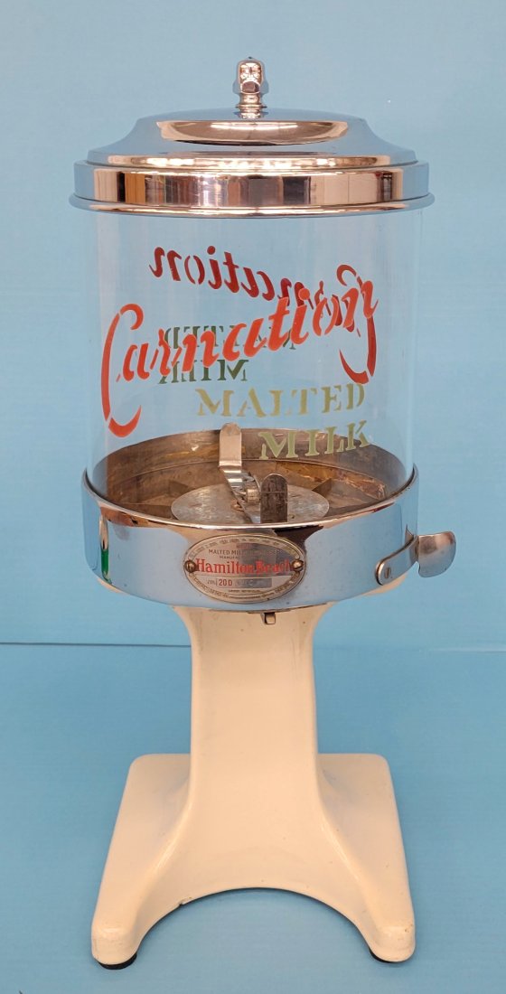 Porcelain Hamilton Beach Carnation Malted Milk Dispenser (1 of 4)
