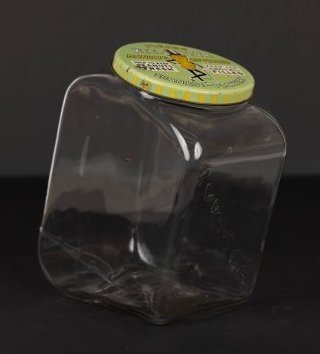 Planters Peanuts Embossed Jar With Lid (1 of 4)