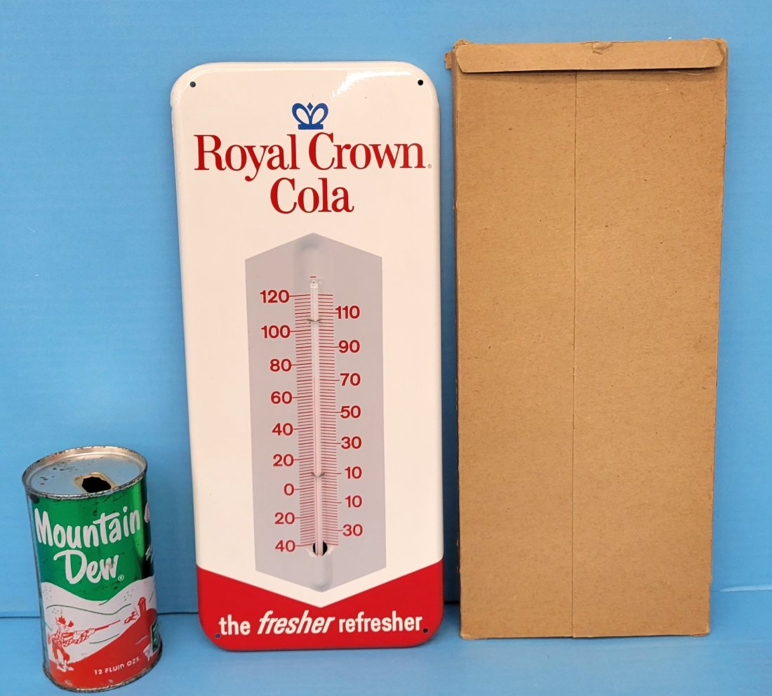 NOS Royal Crown Cola Thermometer in box (1 of 2)