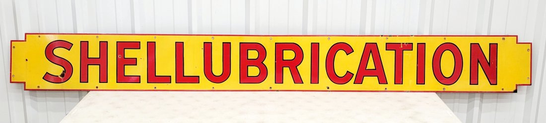 9ft Shellubrication SSP sign (1 of 2)