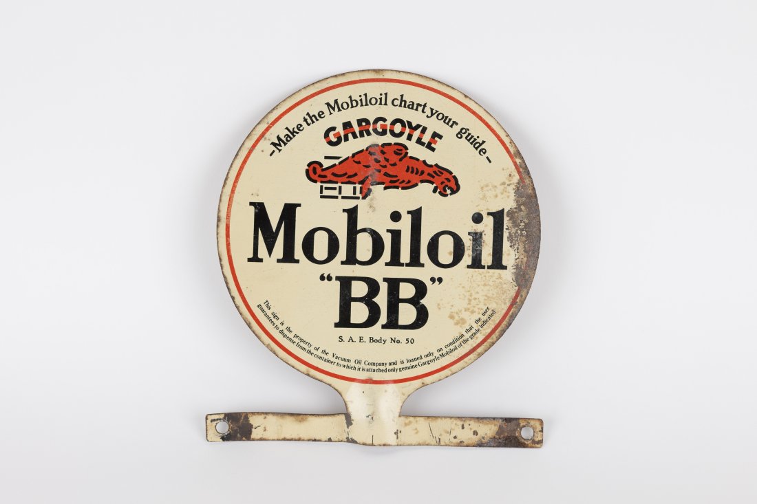 Mobiloil BB paddle sign (1 of 2)