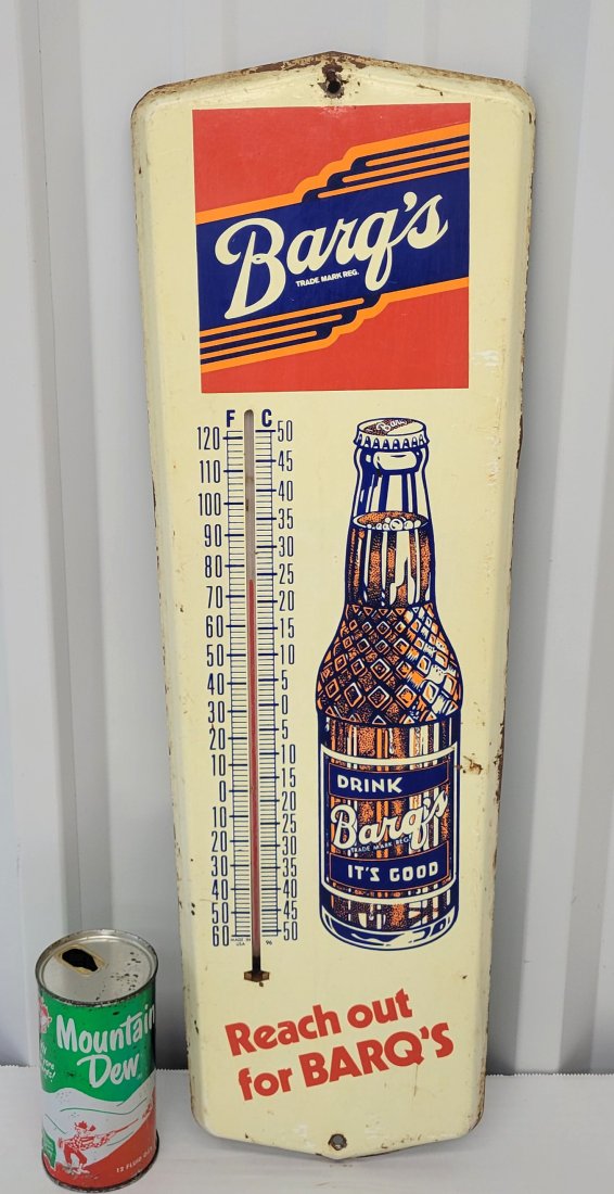 Barq's Root Beer Thermometer (1 of 3)