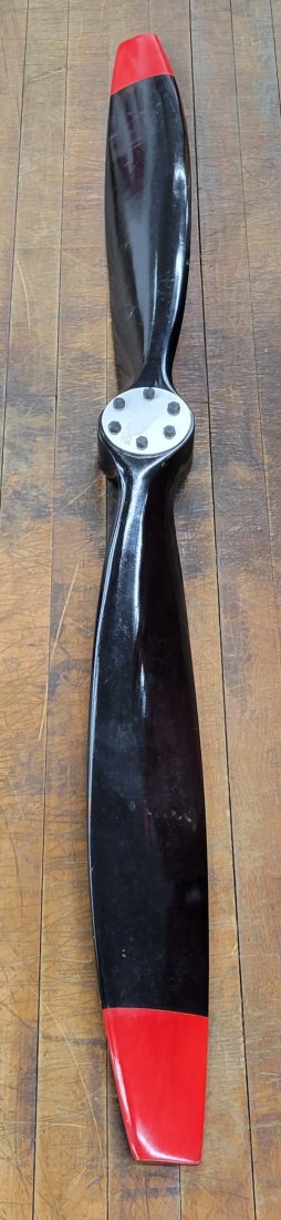 60" Wood airplane propeller (1 of 3)