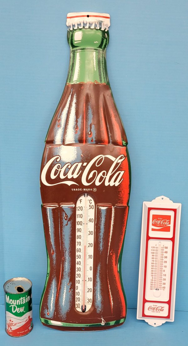 2 Coca Cola thermometers (1 of 2)