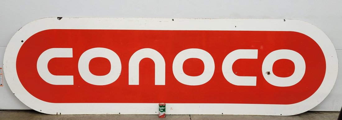 Conoco Double Sided Porcelain Sign (1 of 4)