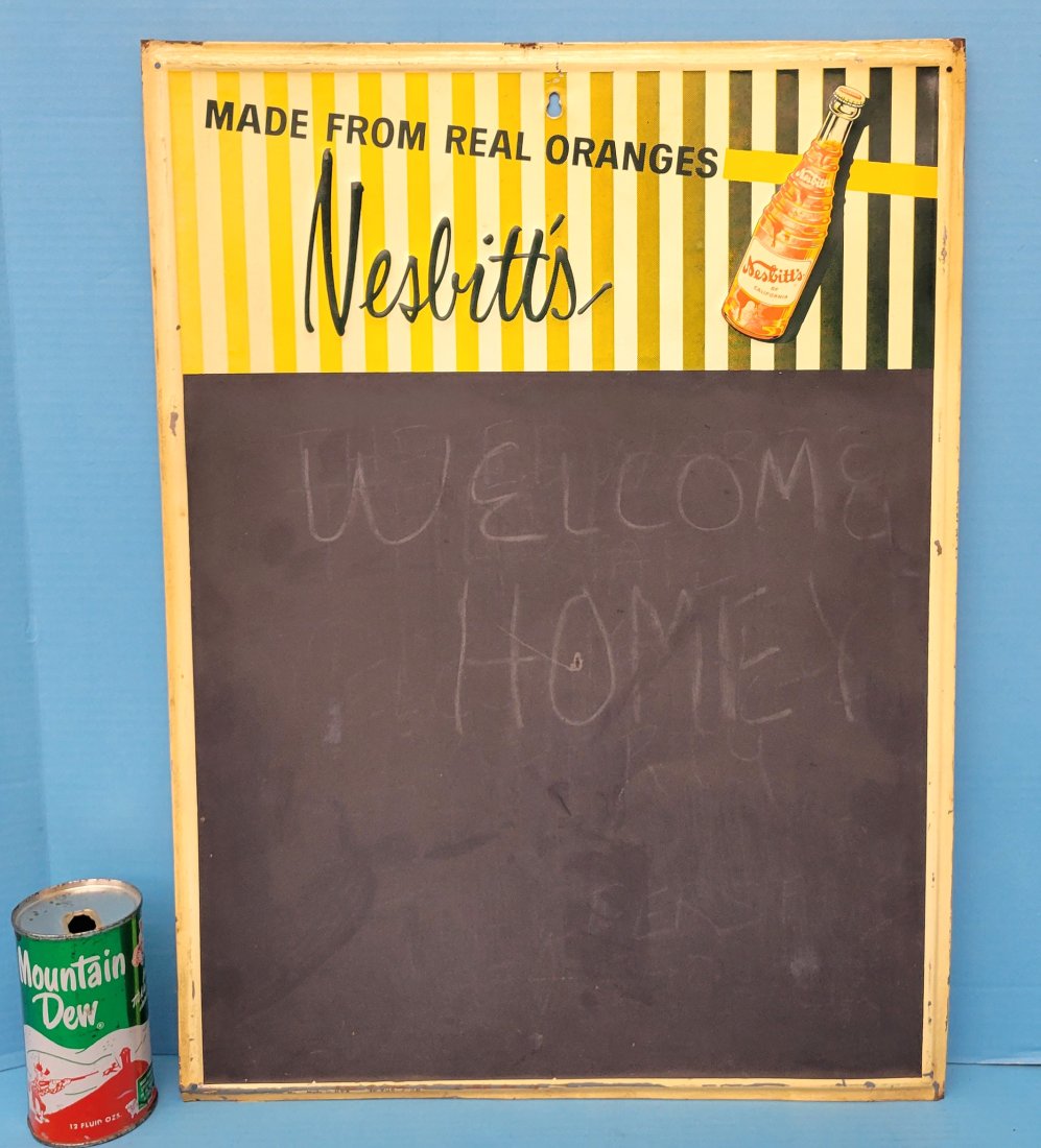 Nesbitt's Embossed Menu Board Sign (1 of 4)