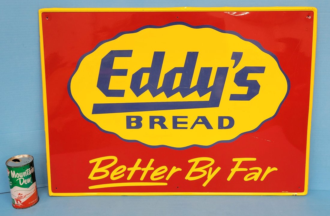 Eddy's Bread Metal Sign (1 of 5)