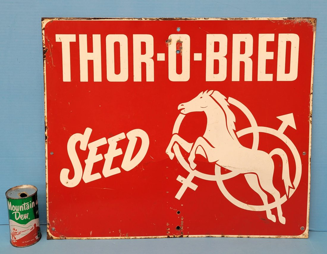Thor-o-bred Seed Sign (1 of 2)