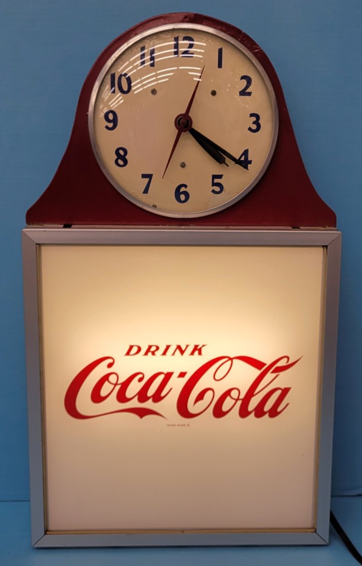 Drink Coca Cola  Light Up Clock (1 of 3)