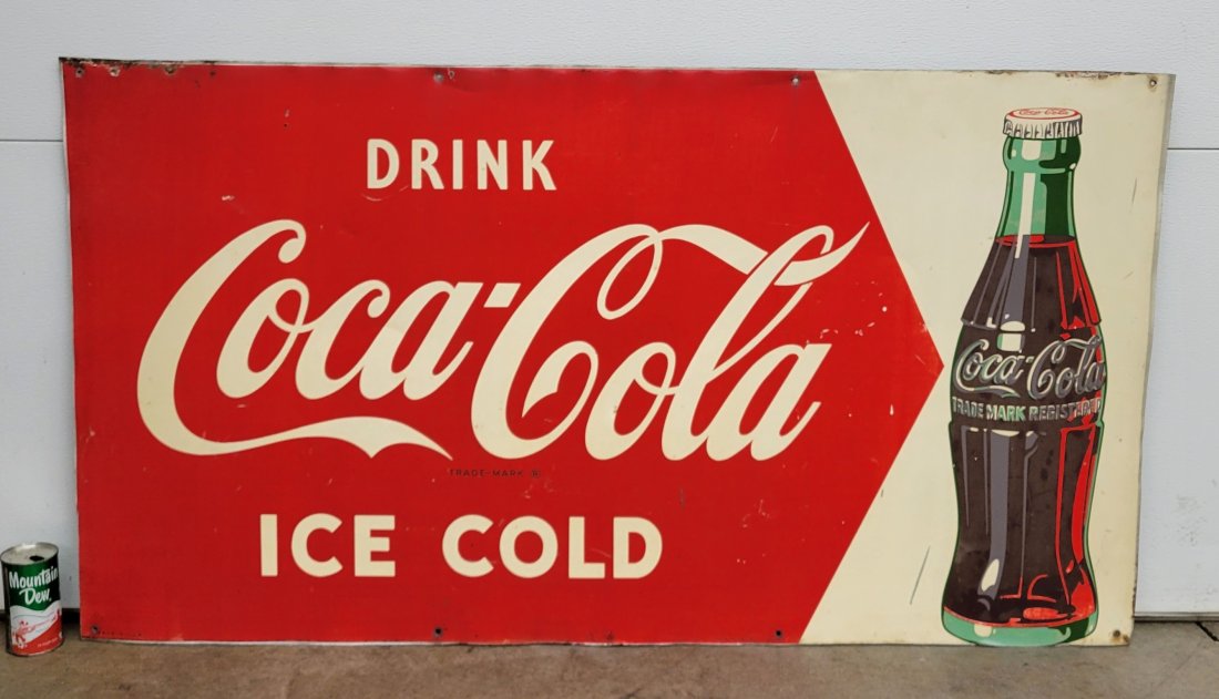 Drink Coca Cola Ice Cold Tin Sign (1 of 5)