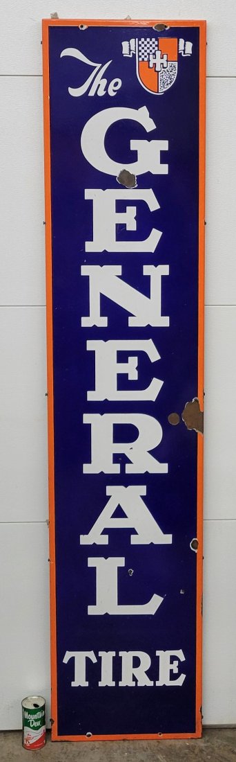 The General Tire Single Sided Porcelain Sign (1 of 3)