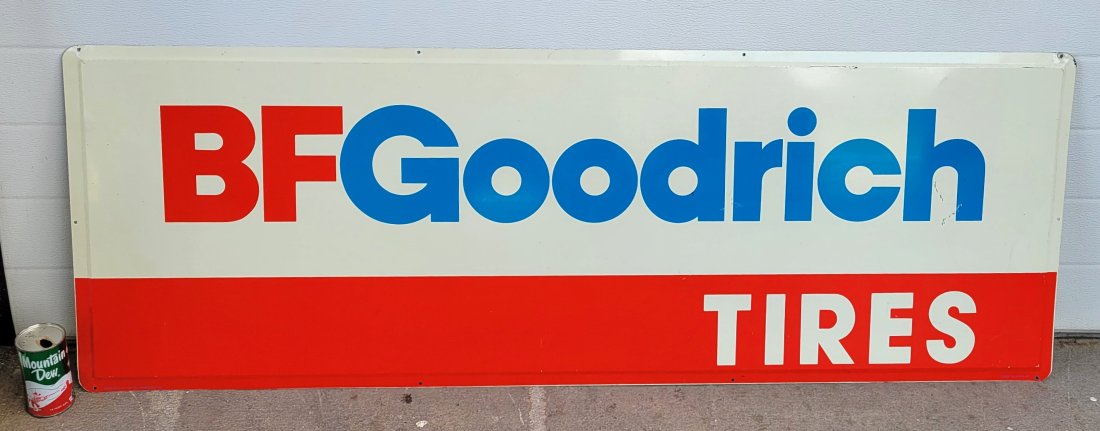 BF Goodrich Tires Single Sided Metal Sign (1 of 4)