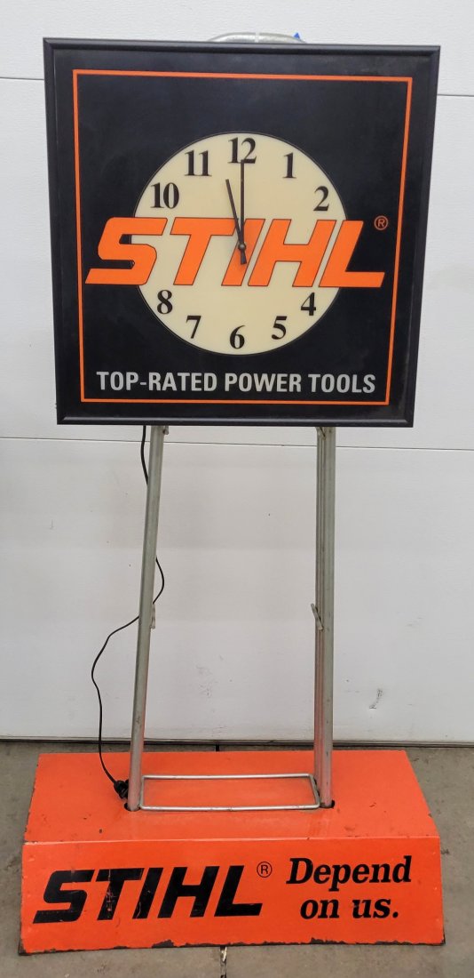 Stihl Advertising Clock & Store Display (1 of 7)